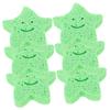 Gatuida 6pcs Star Shaped Body Scrubber Sponges Bath Sponge for Boys and Girls Shower Scrub view 1