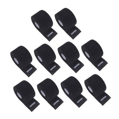 Healvian 10pcs Barber Neck Strips Hairdressing Stretchy Paper Neck Bands Disposable Wrap