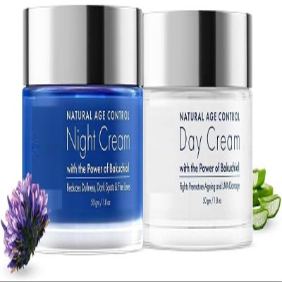 AM Day and Night Cream Care Combo l Face Cream l Anti-Ageing l Natural Retinol
