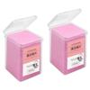 Mikinona 400pcs Eyelash Extension Wipes Residue Remover Cleansing Pads Cotton Pads for Face Lash Extension Cleaning view 1