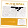 BAZEITFLOW 2bags Cotton Coils for Makeup Nail Art of Soft Skin-friendly Perm Cotton Bag for Cleansing Hair Styling and Skin Care Use view 2