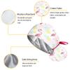 6 Pcs Scrub Caps Women Satin Lined, Adjustable Surgical Caps for Women, Nurse Cap with Button and Sweatband, Scrub Hats Women Ponytail, Working Cap for Unisex, Elastic Ponytail Tie Back, One Size view 2