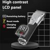 Datianu Hair Cutting Tool, Adjustable Barber Electric Hair Clipper Men Professional Hair Trimmer Beard Haircut Machine Rechargeable 2-Speed(Silver) view 2
