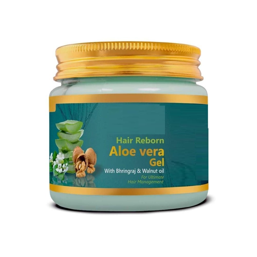 AM Hair Reborn Aloe Vera Gel With Bhringraj & Walnut Oil For Ultimate Hair Management (175ml)