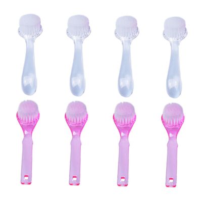 VALICLUD 1set Nail Brush Ergonomic Handle Soft Bristles for Fingernail Cleaning for Nail Salons and Home Use Compact Design for Easy Storage