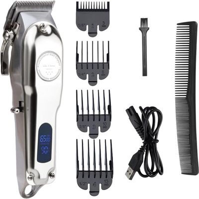 Datianu Hair Clipper, Hair Clipper Professional Electric Hair Clipper Rechargeable Men's Electric Shaver Barber Hair Trimmer Machine