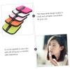 BAZEITFLOW 5pcs Makeup Removal Pads Soft Facial Sponges for Gentle Cleansing Random Colors for Makeup Removal and Face Care Safe Odor view 3