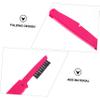 DEARMAMY 2pcs Eyebrow Brush Lash Makeup Eyebrow Comb Folding Lash Curler for Women Random Color view 2