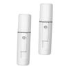 Baluue 2pcs Nano Facial Steamer Portable Beauty Mist Sprayer for Women Humidifier with Water Tank Revitalizes Dull Skin and Provides view 1