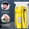 Hair Clippers for Men, Hair Trimmer Electric Hair Cutting Machine Professional Barber Cordless Hair Clipper Digital Display Trimmer for Men view 2
