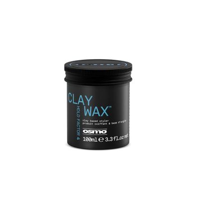 Osmo Firm Hold Clay Wax for Matte Finish Without Shine for a Natural Looking All Day Long Hold for All Hair Types 100ml (Pack of 1)