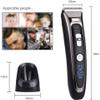 Datianu Professional Barber Electric Hair Trimmer LED Display Men Clipper Ceramic Blade Hair Cutting Machine, Hair Cutter view 3