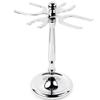 4 Prong Razors and Shave Brush Stand, Shaving Brush Holder Stand Tool, Shaving Accessories for Man, Holder, Holds 2 Double Safety Razors and 2 Shave Brushes (4 Holes) view 1