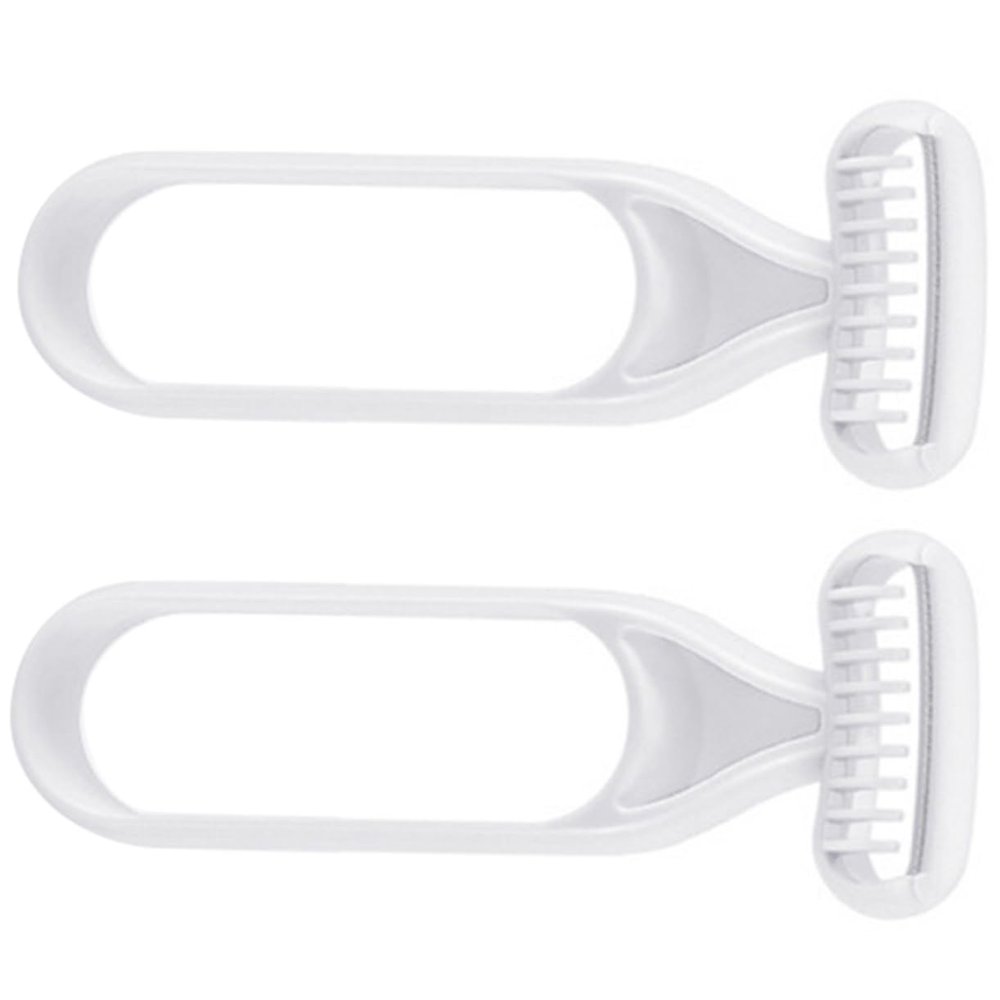 Ipetboom 2pcs Body Hair Remover for Women Manual Trimmer for Armpits Legs Bikini Line Lightweight for Wet Shaving Smooth Precise Hair Removal Gentle Skin for Daily Use