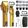 Datianu Pro Hair Clipper, Professional Hair Clipper Haircuter Men's Barber Beard Trimmer Rechargeable Hair Cutting Machine Hair Trimmer for Men Shaver view 2