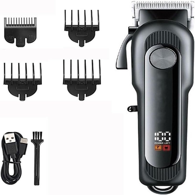 Datianu Hair Cutting Tool, Electric Professional Hair Clipper for Men Rechargeable Beard Hair Trimmer Powerful Haircut Machine Lithium