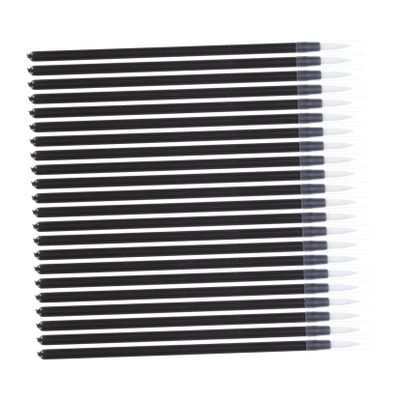 MUSISALY 50pcs Convenient Eyeliner Brush Eyeshadow Applicators for Girls Women Makeup