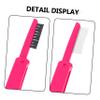 BESTYASH Double-ended Eyelash Comb Brow Spoolies Professional Makeup Tool for Daily Travel Salon Use Random Color view 4