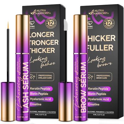Brow and Lash Serums with Biotin & Keratin