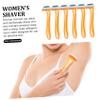 DEARMAMY 6pcs Women Body and Comfortable Shaver for Legs Arms and Areas for Personal Grooming and Sharing Friends view 3