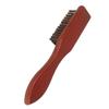 DEARMAMY Retro Beard Brush for Men Supple Bristle Shredded Hair Comb for Haircuts Grooming Essential Barber Accessory Compact Durable Design for Home Salon Use view 1