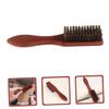 DEARMAMY Retro Beard Brush for Men Supple Bristle Shredded Hair Comb for Haircuts Grooming Essential Barber Accessory Compact Durable Design for Home Salon Use view 4