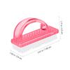 CHILDWEET 12pcs Nail Dust Cleaner Brushes Large Plastic Fingernail Scrubbing Tool for Manicure Pedicure Lightweight and Portable Nail Cleaning Brush Dusty view 2
