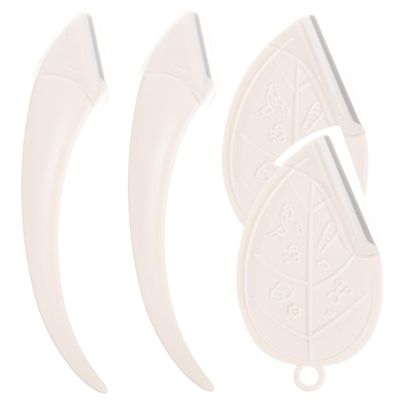 Gogogmee 4pcs Portable Eyebrow Shaver Facial Razor Eyebrow Scraper Women Face Shavers Facial Razors for Women