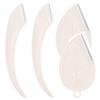 Gogogmee 4pcs Portable Eyebrow Shaver Facial Razor Eyebrow Scraper Women Face Shavers Facial Razors for Women view 1