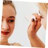 Gogogmee 4pcs Portable Eyebrow Shaver Facial Razor Eyebrow Scraper Women Face Shavers Facial Razors for Women view 3