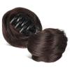 VICASKY 2pcs Bun Hair Clips for Women Stylish Clip Extensions for Space Buns Firm Grip Lightweight Design for Casual Formal Occasions view 1