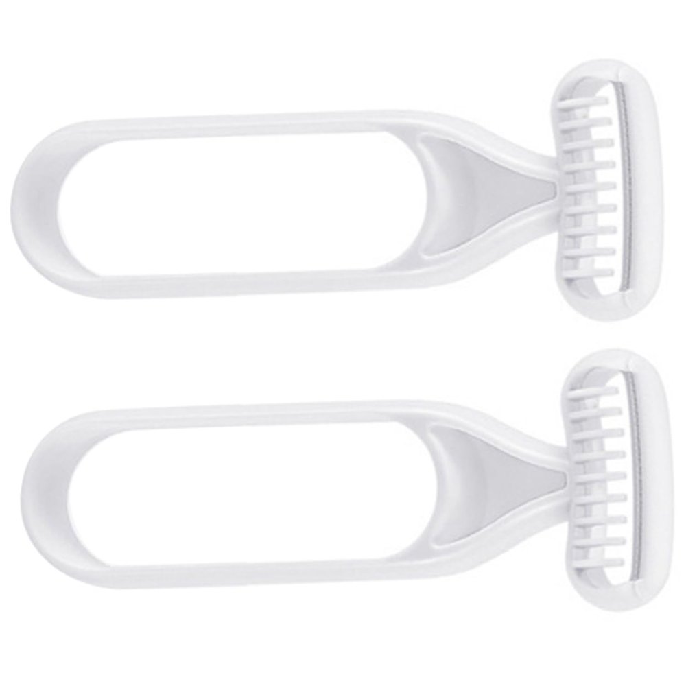 Ipetboom Facial Razors for Women 2pcs Eyebrow Shaver Hair Remover for Armpit Hair Trimmer Wet Shaving Razor Compact and