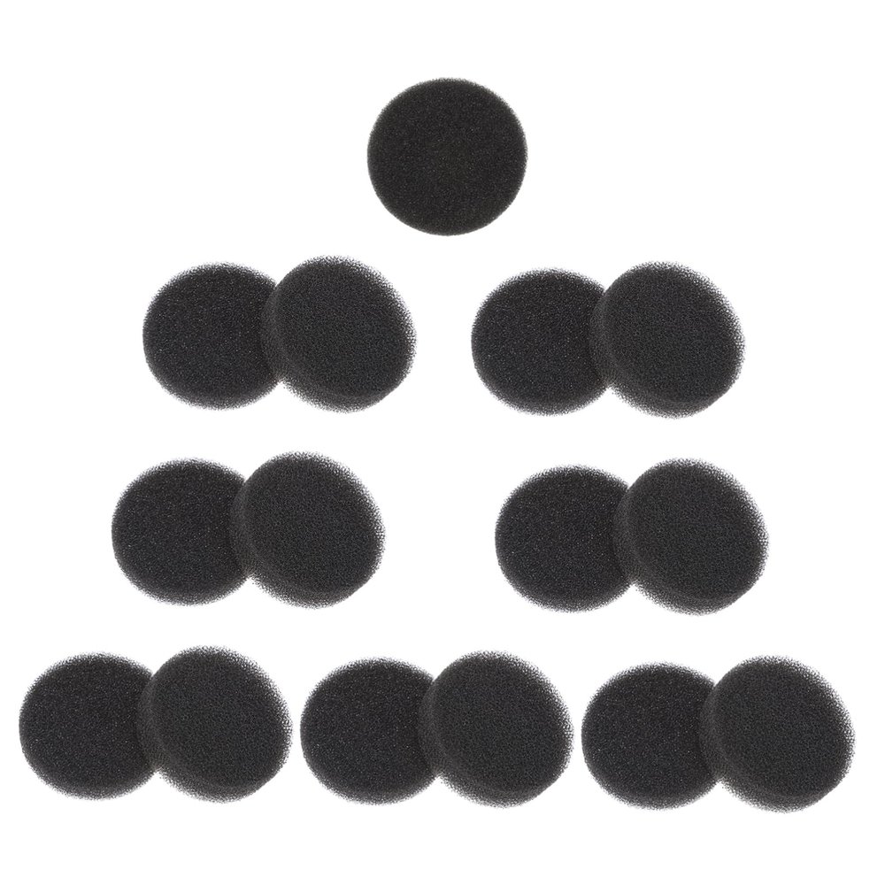LALADEFIEE 15pcs Facial Sponges Makeup Brush Cleaning Tool Sponge Makeup Cleaning Box