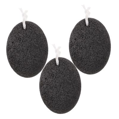 BIUDECO 3pcs Natural Pumice Stone Exfoliation for Feet Foot File for Hard Skin Removal for Home and Salon Use Alleviates Fatigue and Prevents Corns