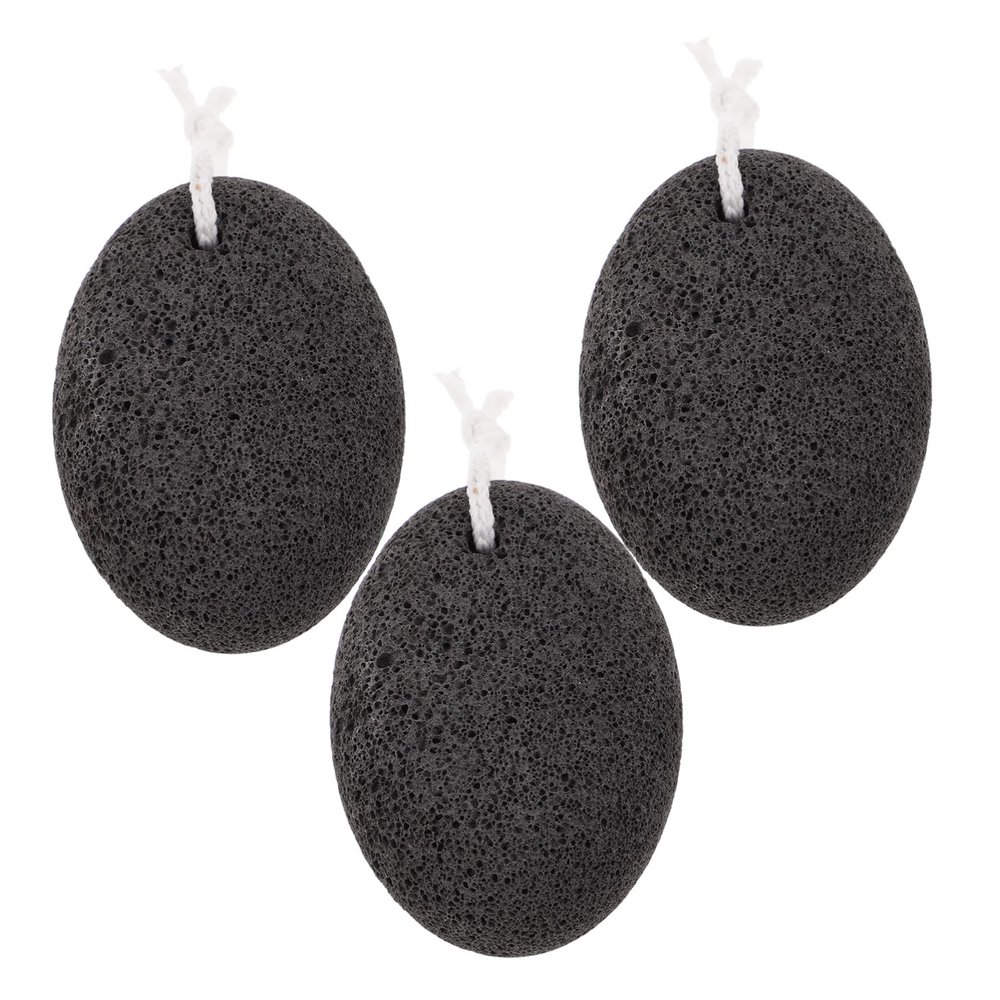 BIUDECO 3pcs Natural Pumice Stone Exfoliation for Feet Foot File for Hard Skin Removal for Home and Salon Use Alleviates Fatigue and Prevents Corns