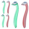 BAZEITFLOW 6pcs Women Hair for Body Underarm and Privates Intimate Grooming Tools Easy to Use Portable and Lightweight for Sharing view 1