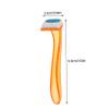 BAZEITFLOW 6pcs Women Hair for Body Underarm and Privates Intimate Grooming Tools Easy to Use Portable and Lightweight for Sharing view 2