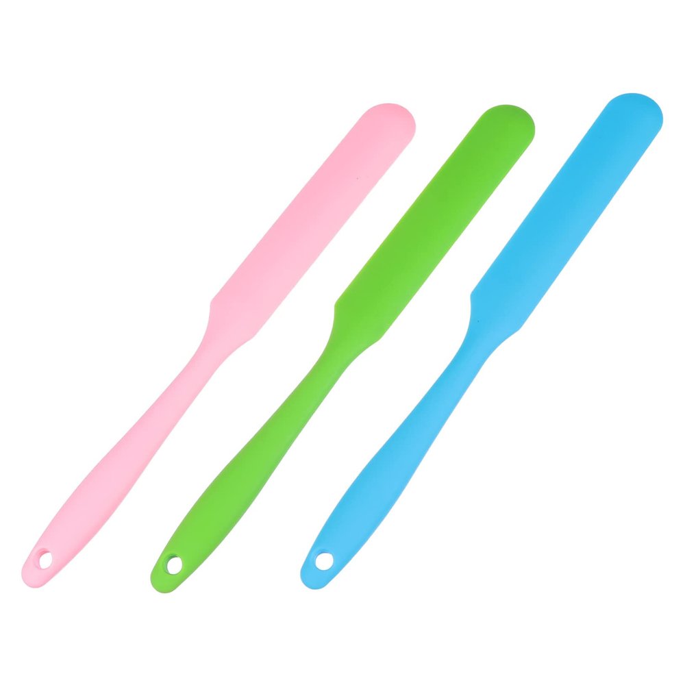 FOYTOKI 3pcs Hair Removal Stick Kit Long Handle Applicator Spatula Safe for Skin Easy to Clean for Daily Use