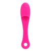 NinthAvenue Basics Silicone Face Scrubber, Silicone Scrubber Face Cleansing Finger Brush Dark Rose Red Pore Cleaner Blackhead Removal Massager view 1
