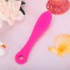 NinthAvenue Basics Silicone Face Scrubber, Silicone Scrubber Face Cleansing Finger Brush Dark Rose Red Pore Cleaner Blackhead Removal Massager view 2