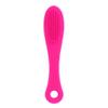 NinthAvenue Basics Silicone Face Scrubber, Silicone Scrubber Face Cleansing Finger Brush Dark Rose Red Pore Cleaner Blackhead Removal Massager view 3