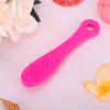 NinthAvenue Basics Silicone Face Scrubber, Silicone Scrubber Face Cleansing Finger Brush Dark Rose Red Pore Cleaner Blackhead Removal Massager view 4