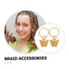 HAKIDZEL 20pcs Butterfly Hair for Braids Elegant Braid Accessories Fit Hair Charms for Women Effortless Styling Wear view 3