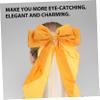 BAZEITFLOW Bow Hair Clip Barrette for Girls Ribbon Bowknot Hair Accessory for Weddings Parties and Daily Wear view 2