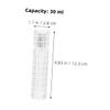 GRIRIW 2pcs Refillable Bitters Bottle Atomizer Sprayer Glass Cocktail Sprayer view 2
