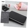 AUTSUPPL 2pcs Portable Eye Shadow Powder Box Matte Makeup Palette Holder for Vanity Make up Organizers for Travel Storage view 3