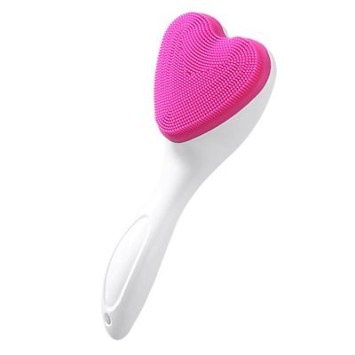 CALLARON Manual Facial Cleansing Brush Silicone Face Washing Brush Deep Cleaning Face Scrub