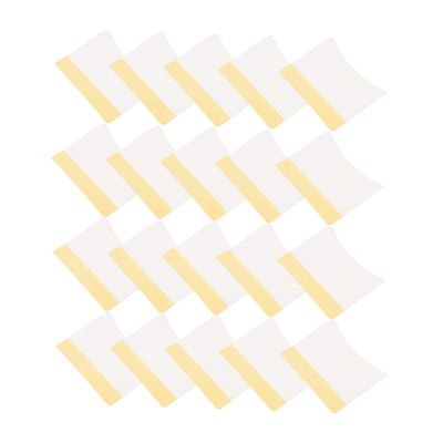 AUTSUPPL 400pcs Cotton Eyelash Removal Pads Lint-Free Eye Makeup Remover Soft Cotton Grafting Tool for Eyelash Extensions for Daily Use