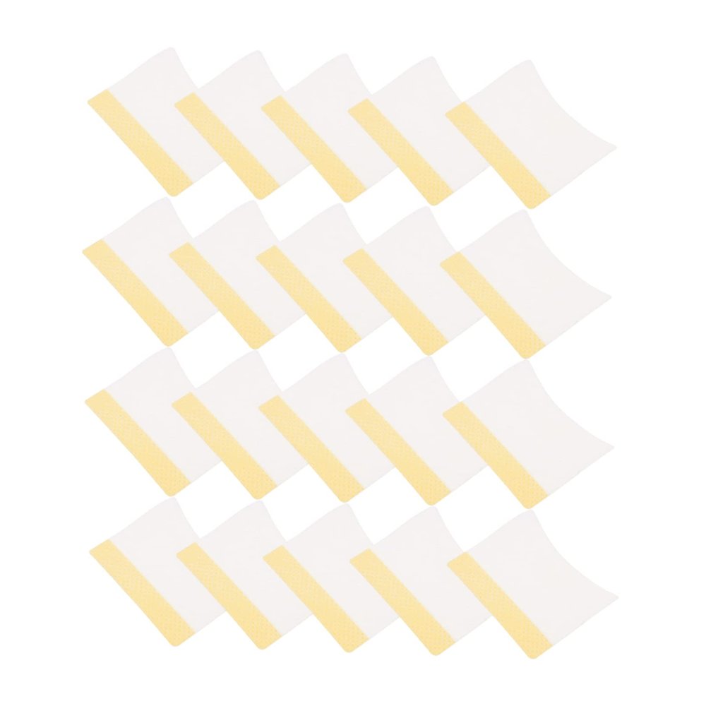 AUTSUPPL 400pcs Cotton Eyelash Removal Pads Lint-Free Eye Makeup Remover Soft Cotton Grafting Tool for Eyelash Extensions for Daily Use