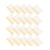 AUTSUPPL 400pcs Cotton Eyelash Removal Pads Lint-Free Eye Makeup Remover Soft Cotton Grafting Tool for Eyelash Extensions for Daily Use view 1